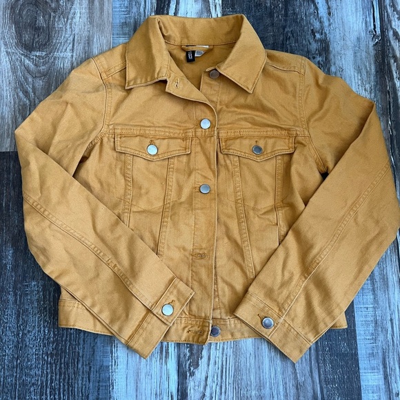 Divided H&M Women’s Mustard Jacket - Picture 1 of 5